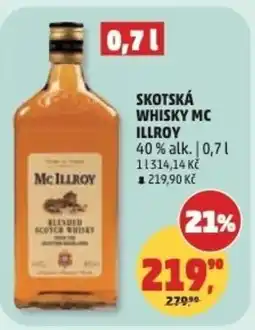 Penny Market Skotská whisky mc illroy nabídka