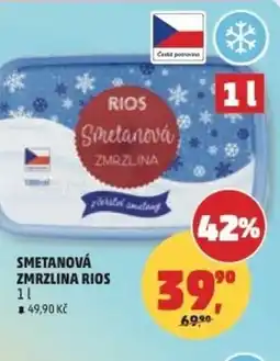 Penny Market Smetanová zmrzlina rios nabídka