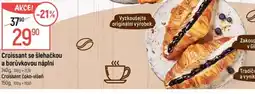 Globus Croissant se šlehačkou a borůvkovou náplní nabídka