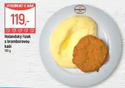 Globus Holandský řízek s bramborovou kaší nabídka