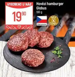 Globus Hovězí hamburger Globus nabídka