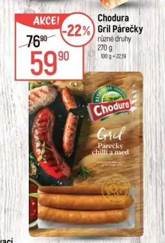 Globus Chodura Gril Párečky nabídka