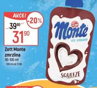 Globus Zott Monte zmrzlina nabídka