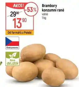 Globus Brambory konzumní rané nabídka