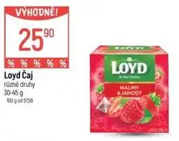 Globus Loyd Čaj nabídka
