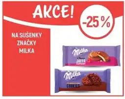 Globus Na sušenky značky Milka nabídka