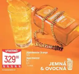 Globus Jägermeister Orange 33% Jägermeister 35% nabídka