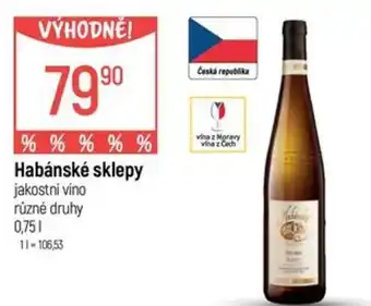 Globus Habánské sklepy nabídka