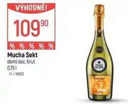 Globus Mucha Sekt nabídka