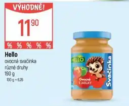 Globus Hello ovocná svačinka nabídka
