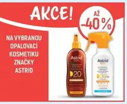 Globus Na vybranou opalovací kosmetiku značky Astrid nabídka