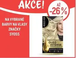 Globus Na vybrané barvy na vlasy značky Syoss nabídka