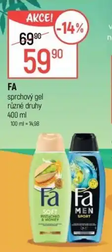 Globus Fa sprchový gel nabídka