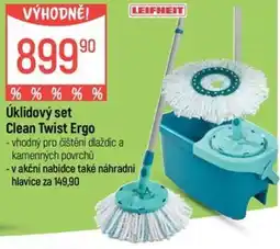 Globus LEIFHEIT Úklidový set Clean Twist Ergo nabídka