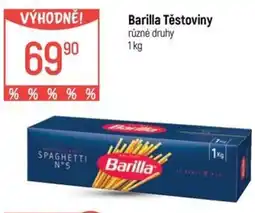 Globus Barilla Těstoviny nabídka