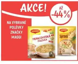 Globus Na vybrané polévky značky Maggi nabídka