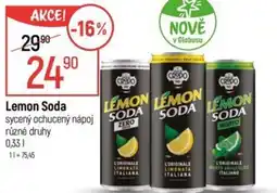 Globus Lemon Soda nabídka