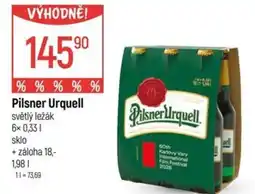 Globus Pilsner Urquell nabídka
