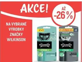 Globus Na vybrané výrobky značky Wilkinson nabídka