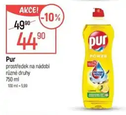 Globus Pur prostředek na nádobí nabídka