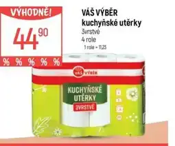 Globus VÁŠ VÝBĚR kuchyňské utěrky nabídka