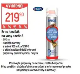 Globus Bros hasičák na vosy a sršně nabídka