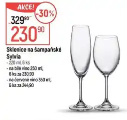 Globus Sklenice na šampaňské Sylvia nabídka