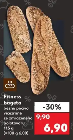 Kaufland Fitness bageta nabídka