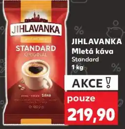 Kaufland JIHLAVANKA Mletá káva nabídka
