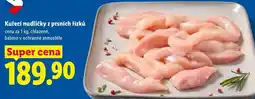 Lidl Kuřecí nudličky z prsních řízků, cena za nabídka