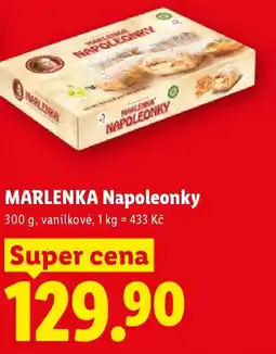 Lidl MARLENKA Napoleonky nabídka