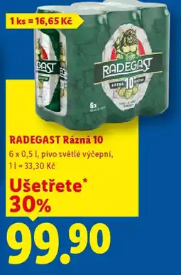 Lidl RADEGAST Rázná 10 nabídka