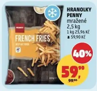 Penny Market Hranolky penny mražené nabídka