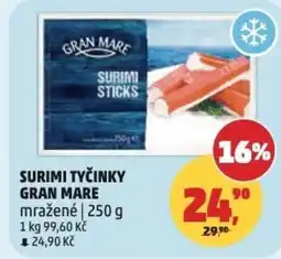 Penny Market Surimi tyčinky Gran Mare mražené nabídka