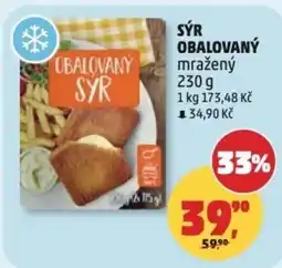 Penny Market Sýr obalovaný mražený nabídka