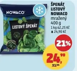 Penny Market Špenát listový Nowaco nabídka