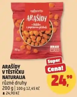 Penny Market Arašídy v těstíčku naturalia nabídka