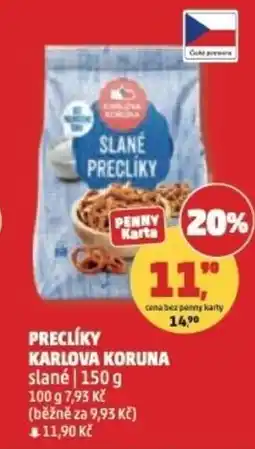 Penny Market Preclíky karlova koruna nabídka
