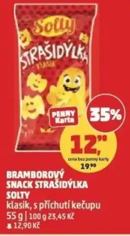 Penny Market Bramborový snack strašidýlka solty nabídka