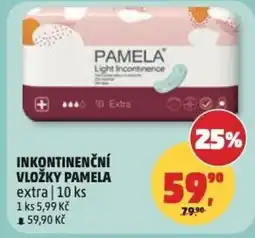 Penny Market Inkontinenční vložky pamela extra nabídka