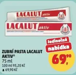Penny Market Zubní pasta lacalut aktiv nabídka