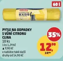 Penny Market Pytle na odpadky s vůní citronu clina nabídka