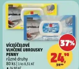 Penny Market Víceúčelové vlhčené ubrousky penny nabídka