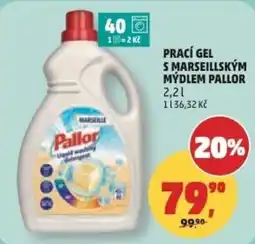 Penny Market Prací gel s marseillským mýdlem pallor nabídka