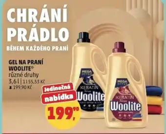 Penny Market Gel na praní woolite nabídka