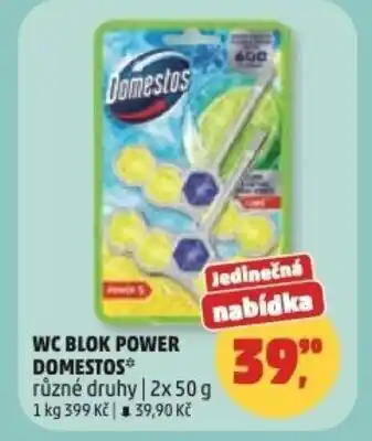 Penny Market Wc blok power Domestos nabídka
