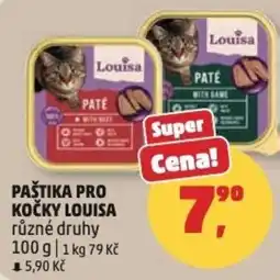 Penny Market Paštika pro kočky louisa nabídka