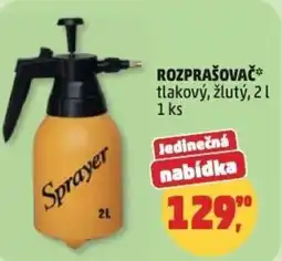Penny Market Rozprašovač tlakový, žlutý nabídka
