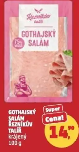 Penny Market Gothajský salam řezníkův talíř nabídka