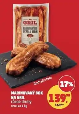 Penny Market Marinovaný bok na gril nabídka